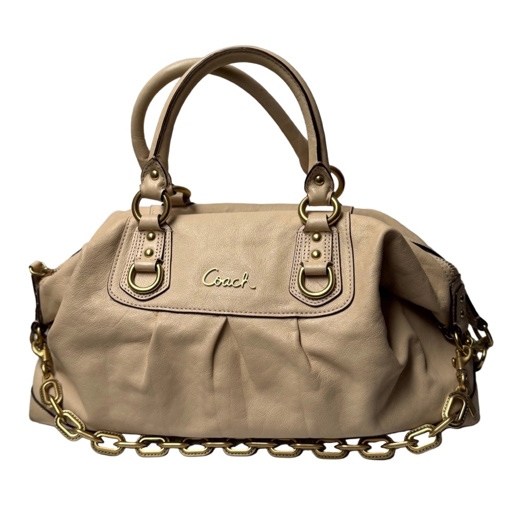 COACH Large Ashley #F15447 cream
